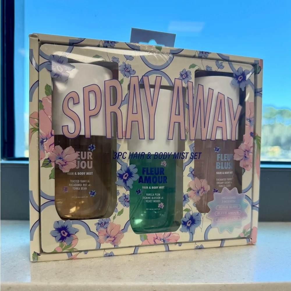 3-Piece Hair & Body Mist Set